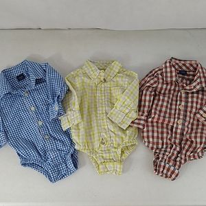 Baby Gap 3-6mo Lot of Button Down Shirts